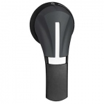 Poign�e ext�rieure - Lat�rale droite - 100 � 400A - IP65 - Noire - Schneider electric GS2AH230
