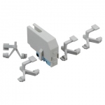 Contact signalisation fusion - Fusibles 22 x 58 - 1OF - 3P - 50A - Tesys gs - Schneider electric GS1AF1