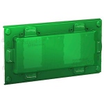 Support de fixation - 4 modules - Avec protection de chantier - Plastique - Schneider electric NU7004PC