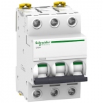Disjoncteur - IC60N - 3 P�les - 6A - Courbe C - 6 kA - Schneider Electric A9F77306