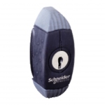 Poign�e avec serrure � cl� 2433A - Pour coffret S3D - Schneider electric NSYAEDL2433S3D