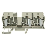 Bloc de jonction - Passage - A ressort - ZDU - 10 mm� - 57A - Beige fonc� - Weidmuller 1767690000