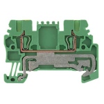 Bloc de jonction - A ressort - 1.5 mm� - 180A - Vert / jaune - Weidmuller 1775510000