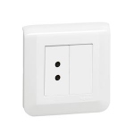 Prise 12 mm - Pour poire appel ou alarme biom�dicale - Blanc antimicrobien - Legrand 076663L