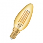 Ampoule  LED - Osram LED 1906 - Filament - Gold - E14 - 4W - 410 Lm - CLB35 - Osram 293434