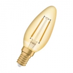 Ampoule  LED - Osram LED 1906 - Filament - Gold - E14 - 2.5W - 220 Lm - CLB22 - Osram 293212