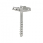Cheville support pour collier inter-connectable - 6 x 50 mm - Boite de 100 - Bizline 300461