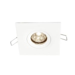 Spot encastr� - Carr� - Europole Be Best Design - Culot GU10 - Blanc - Fixe - Europole 246530