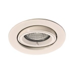 Spot encastrable - Rond - Europole Be Better - Culot GU10 - Blanc - Orientable - 1/4 T - Europole 2410
