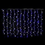 Rideau raccordable - Festilight MASTER - 2 x 1.5 Mtres - 240 LED - Bleu - Ptillant - Festilight 54412-12-W3-Z