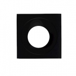 Collerette - Pour spot Europole LED UP UNI EST - Carr� - Noir - Fixe - Europole 5765