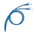 Cordon de brassage RJ45 - C6 - SF/UTP - Bleu - 3 M�tres - Legrand 051754