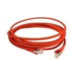 Cordon de brassage RJ45 - C6A - S/FTP - Rouge - 3 M�tres - Legrand 051872