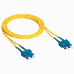 Cordon optique - Duplex SC/SC - OS1/OS2 - 1 M�tre - Jaune - Legrand 032600