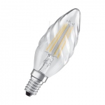 Ampoule  LED - Osram Parathom Fil - E14 - 4W - 2700K - 470 Lm - Torsade - CLBW40 - Claire - Osram 590236
