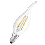 Ampoule  LED - Osram Parathom Fil - E14 - 4W - 2700K - 470 Lm - Coup de vent - CLBA40 - Claire - Osram 590250