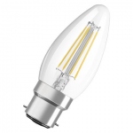 Ampoule  LED - Osram Parathom Fil - B22 - 4W - 2700K - 470 Lm - CLB40 - Claire - Osram 591516