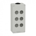 Boite � boutons � composer - Harmony XAPD - 6 trous - Gris - Schneider electric XAPD3206