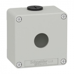 Boite � boutons � composer - Harmony XAPD - 1 trou - Gris - Schneider electric XAPD1201