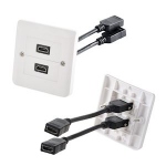 Plastron HDMI x 2 - 0.10 M�tre - Erard 2812