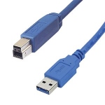 Cordon - USB 3.0 A M�le / B M�le - 1.80 M�tres - Erard 722431