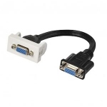 Plastron VGA - 45 x 22.5 mm - Raccord Femelle - 5 cm - Erard 722833