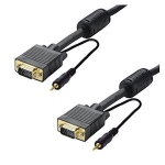Cable VGA (HD 15) + Jack 3.5 mm - Filtr - Perform - 15 Mtres - Erard 7535