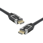 Cable HDMI - 1.4 - Chrom� - 4K A 30IPS / 3D (14.9 GBPS) - 2 M�tres - PRIVILEGE - Erard 7825