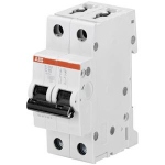 Disjoncteur - ABB S202 - 2 Poles - 25A - Courbe C - Bornes � vis - 10KA - ABB 2CDS252001R0254