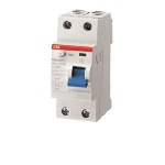 Interrupteur diff�rentiel - ABB F202 - 2 P�les - 63A - 30 mA - Type AC - ABB 2CSF202001R1630