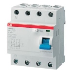 Interrupteur diff�rentiel - 4 P�les - ABB F204 - 40A - 300 mA - Type AC - ABB 2CSF204023R3400