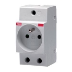 Prise modulaire - ABB - Standard Fran�ais - 16A - 2P+T - M1174 - ABB T200660