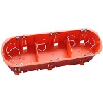 Boite cloison s�che - Capri CAPRICLIPS UNICLIPS - Triple - Entraxe - 71 mm - Capri 731039