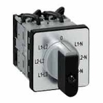 Commutateur  cames de mesure voltmtre - 4 contacts - Legrand 014652