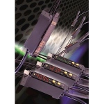 Cellule - Standard - 10-24 vc.c. - pnp - lo/do - C�ble 2 m - Omron Electronics E3X-NA412M