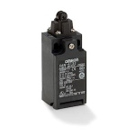 Fin de course - Boitier plastique - 1nf / 1no - T�te poussoir � galet - Omron Electronics D4N-1132