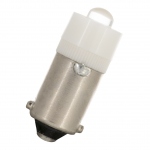 Lampe miniature - BA9S - 24-28V - 0.38W - 10 x 24 mm - Blanc - Lot de 1 - Bailey LB2401C28W