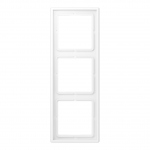 Cadre - 3 Postes - LS - Blanc Mat - Jung LS983WWM