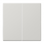 Enjoliveur - Double doigt - LS - Gris clair - Jung LS995LG