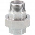 Manchon union � joint conique - M�le / Femelle - Fonte mall�able galvanis�e - 15 x 21 - Sferaco 341015G