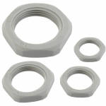 Ecrou presse �toupe - En polyamide - PG7 - Gris - BLM Distribution 102072