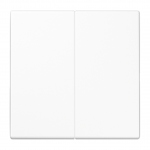 Enjoliveur - Double doigt - LS - Blanc - Jung LS995WW