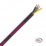 Cable lectrique - Rigide - R2V - 4G1.5 mm - Bobine de 25 Mtres - Distingo