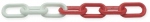 Cha�ne plastique de signalisation - Rouge et blanc - 25 M�tres - Bizline 790702