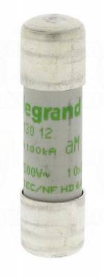 Fusible cartouche cylindrique - 10 x 38 mm - 12 Amp�res