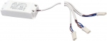 Alimentation LED - 12 Volts DC - 12 Watts - Avec connecteurs - Aric 50783
