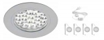kit spot � LED encastr� fixe 4 x 1.7W 5000K Aric kit Meubled