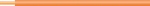Fil rigide - H07VU - 1 x 2.5 mm - Orange - Couronne de 500 Mtres