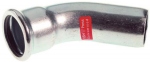 Coude � sertir 45� - Tube Acier Electrozingu� - M�le / Femelle 15 mm - Comap Xpress