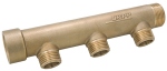 Collecteur Type FC6 - Arriv�e M�le 20 x 27 - 6 d�parts M�le 15 x 21 - Extr�mit� Femelle 20 x 27 - Gripp